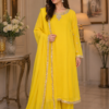 Vibrant Lemon Yellow Festive Trousseau
